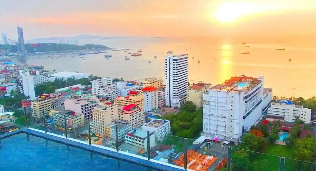 Central Pattaya - Infinity Pool Condo Pattaya View מראה חיצוני תמונה